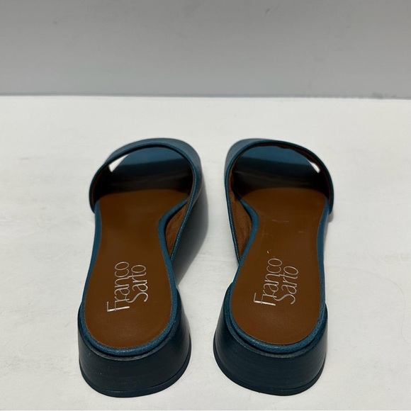 Franco Sarto Women's Leslie Sandals blue Leather Size 7.5m - Picture 6 of 8